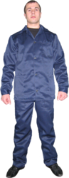Костюм рабочий (штаны+куртка) синий,  зеленый