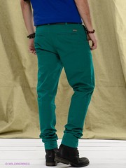  Мужские зеленые брюки, бренд H&M, 54р