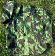 Португальская военная рубашка М63 (камуфляж Lizard - Ящерица)